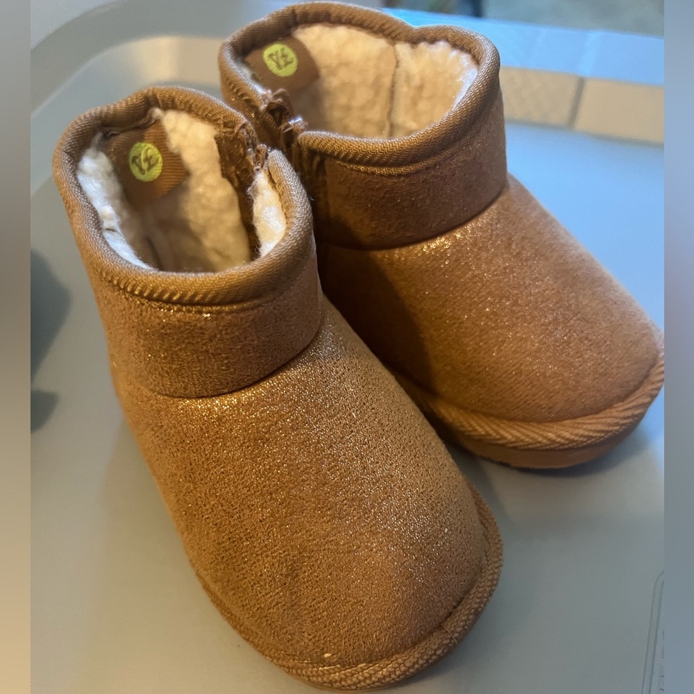 Glittery Brown Boots!